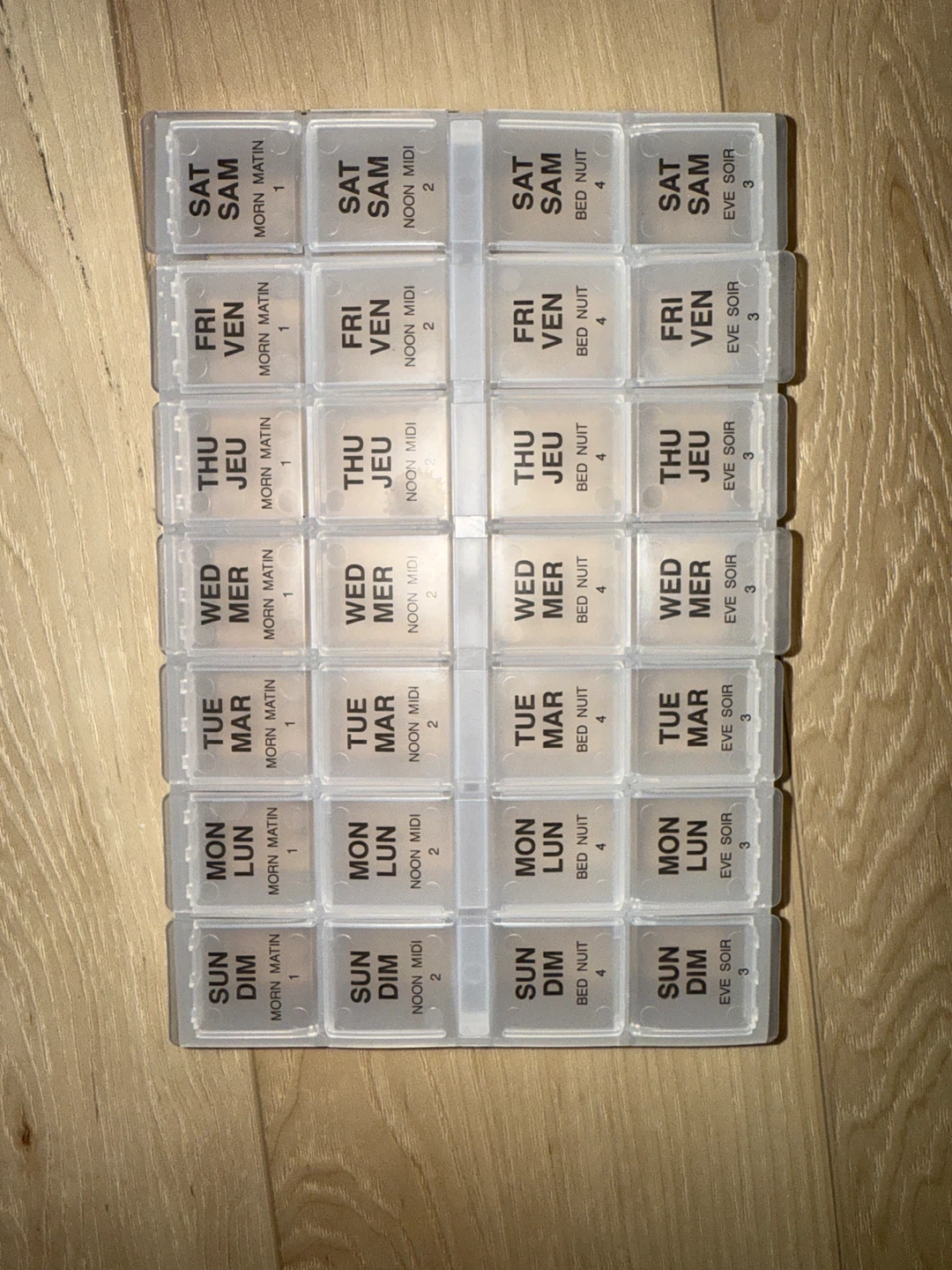 Pill Organizer - Weekly