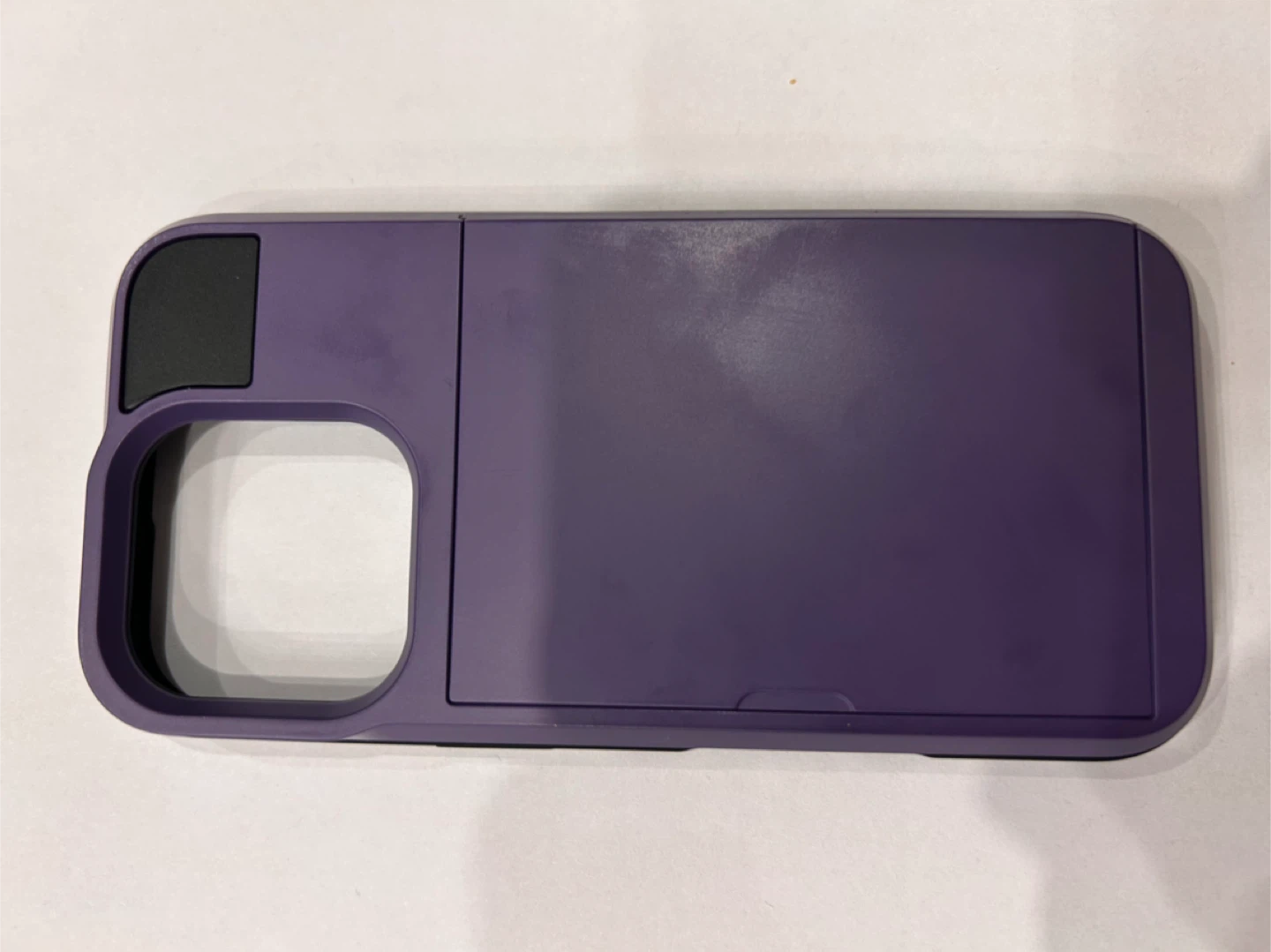 iPhone 16 Pro Grey Purple Card Holder Phone Case - photo 4