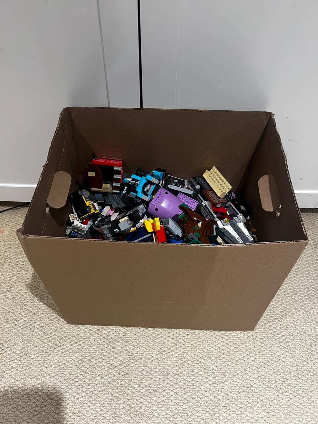 Box of LEGO Bricks