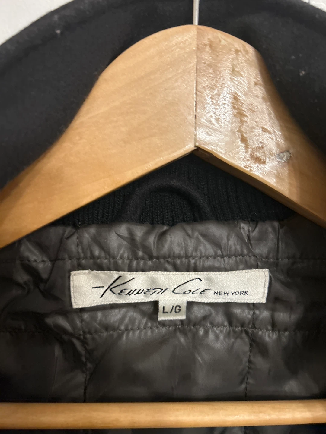 Kenneth Cole New York L/G Black Coat - photo 2