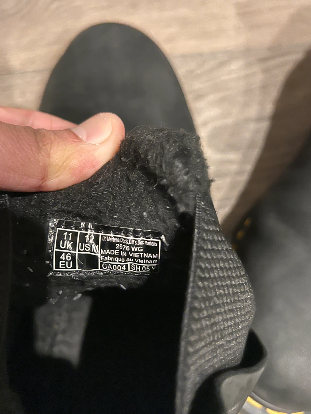 Dr. Martens 2976 Winter Grip Black Chelsea Boots - US 12 - photo 3