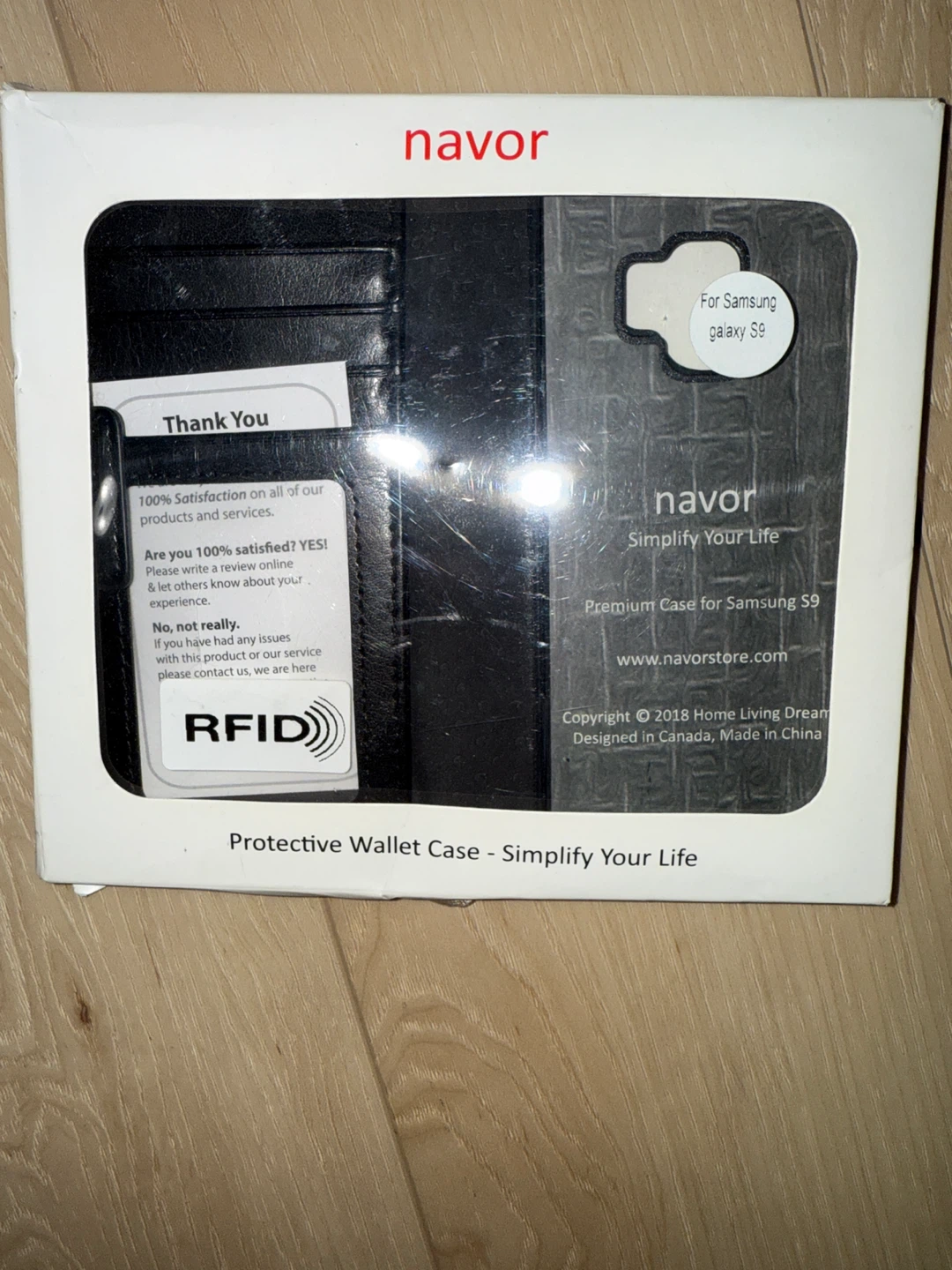 Navor Premium Case for Samsung S9