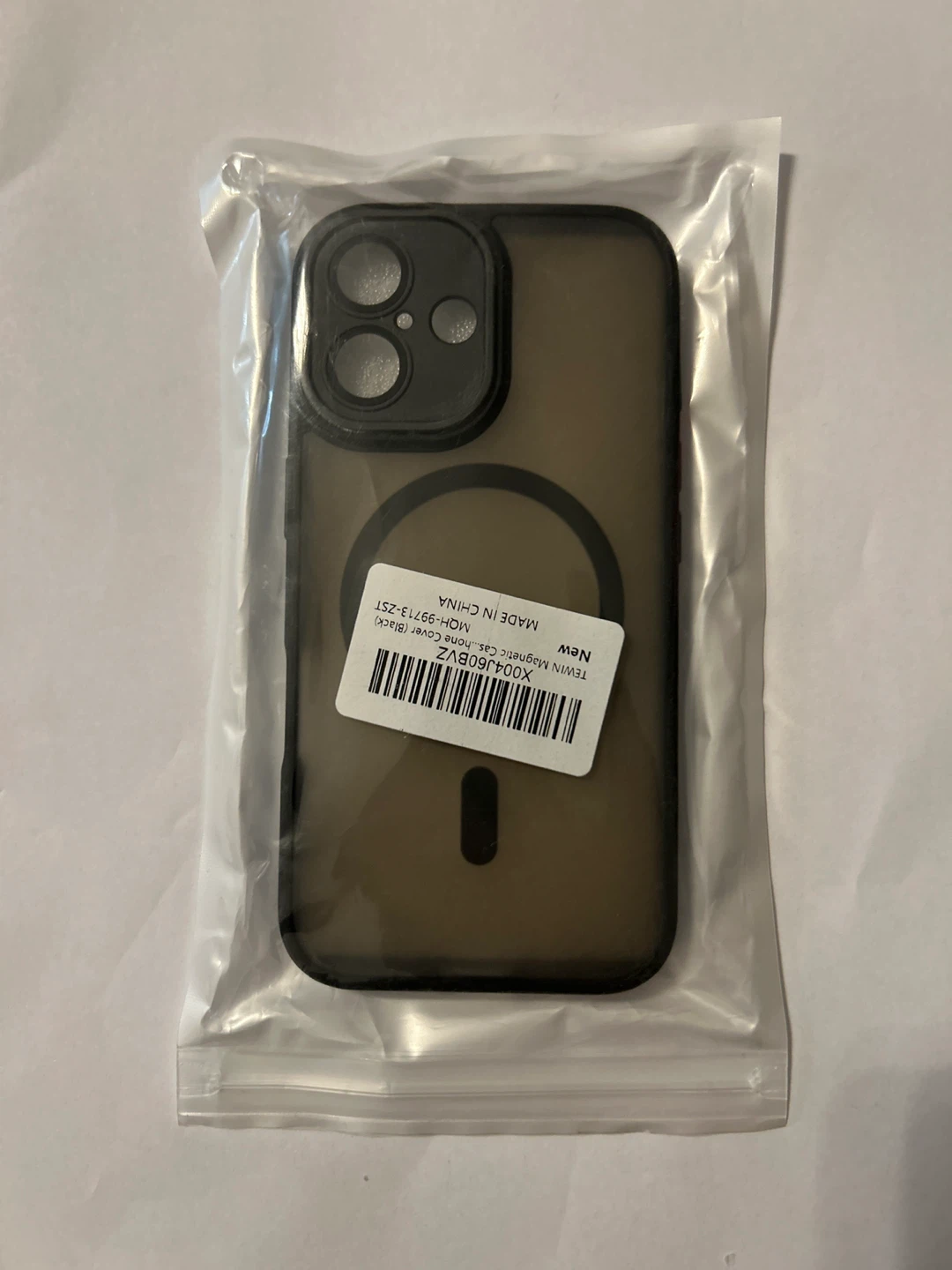 New Iphone 16 TEWIN Magnetic Case Cover (Black) - photo 2