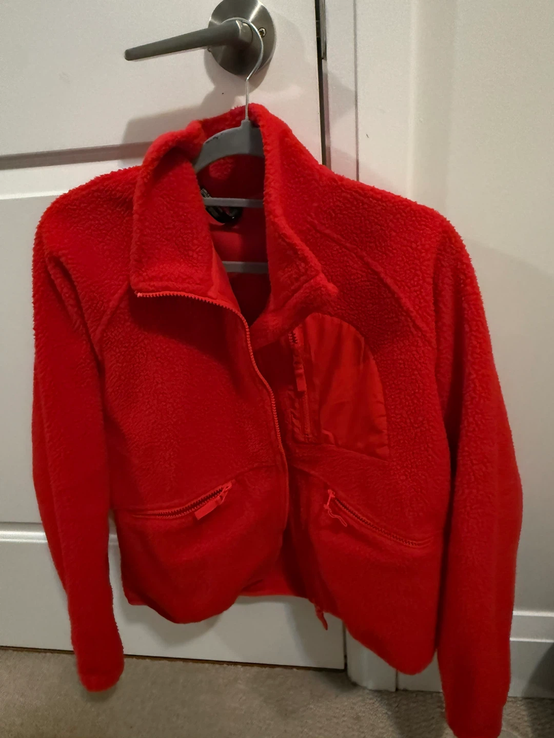 Red Fleece Jacket