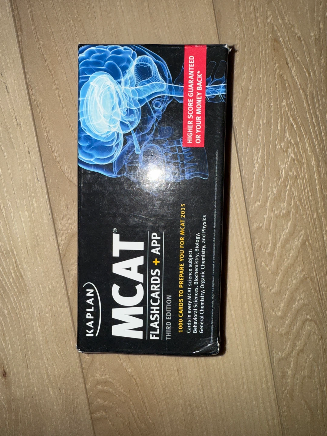 Kaplan MCAT Flashcards + App Third Edition