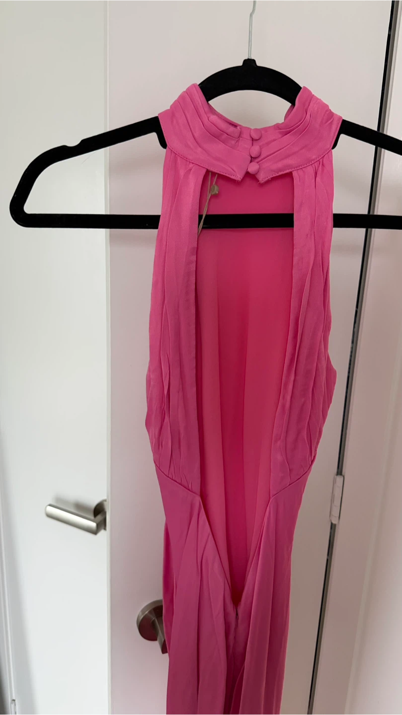 *BNWT* Meshki Satin Maxi Dress - size small - photo 4