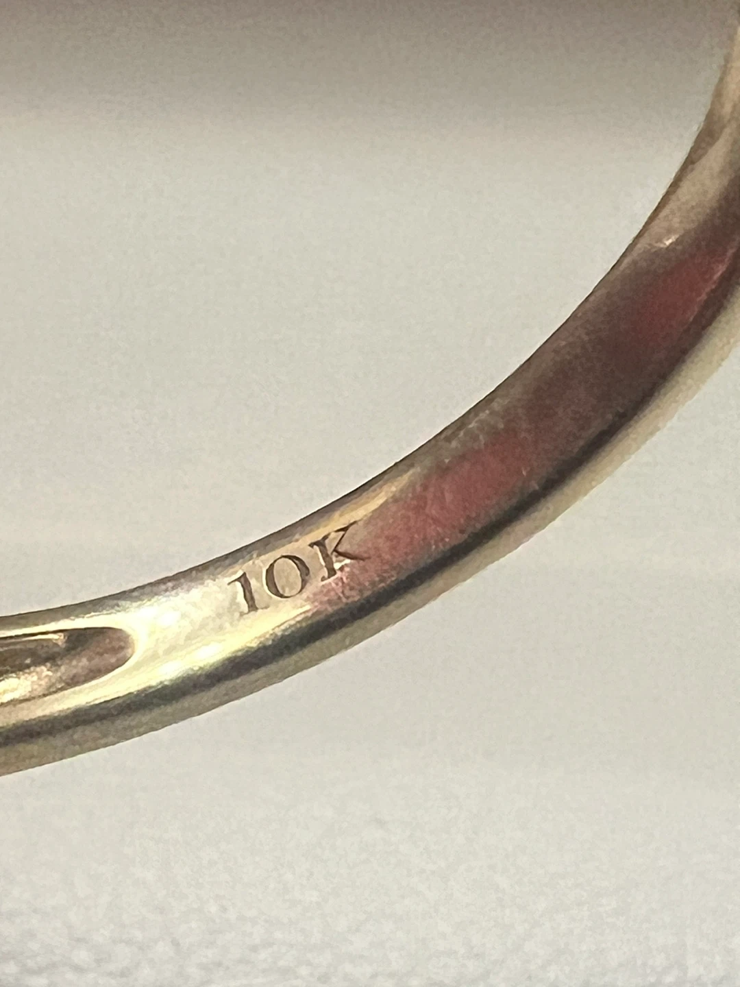 10K Gold Diamond Ring - photo 2
