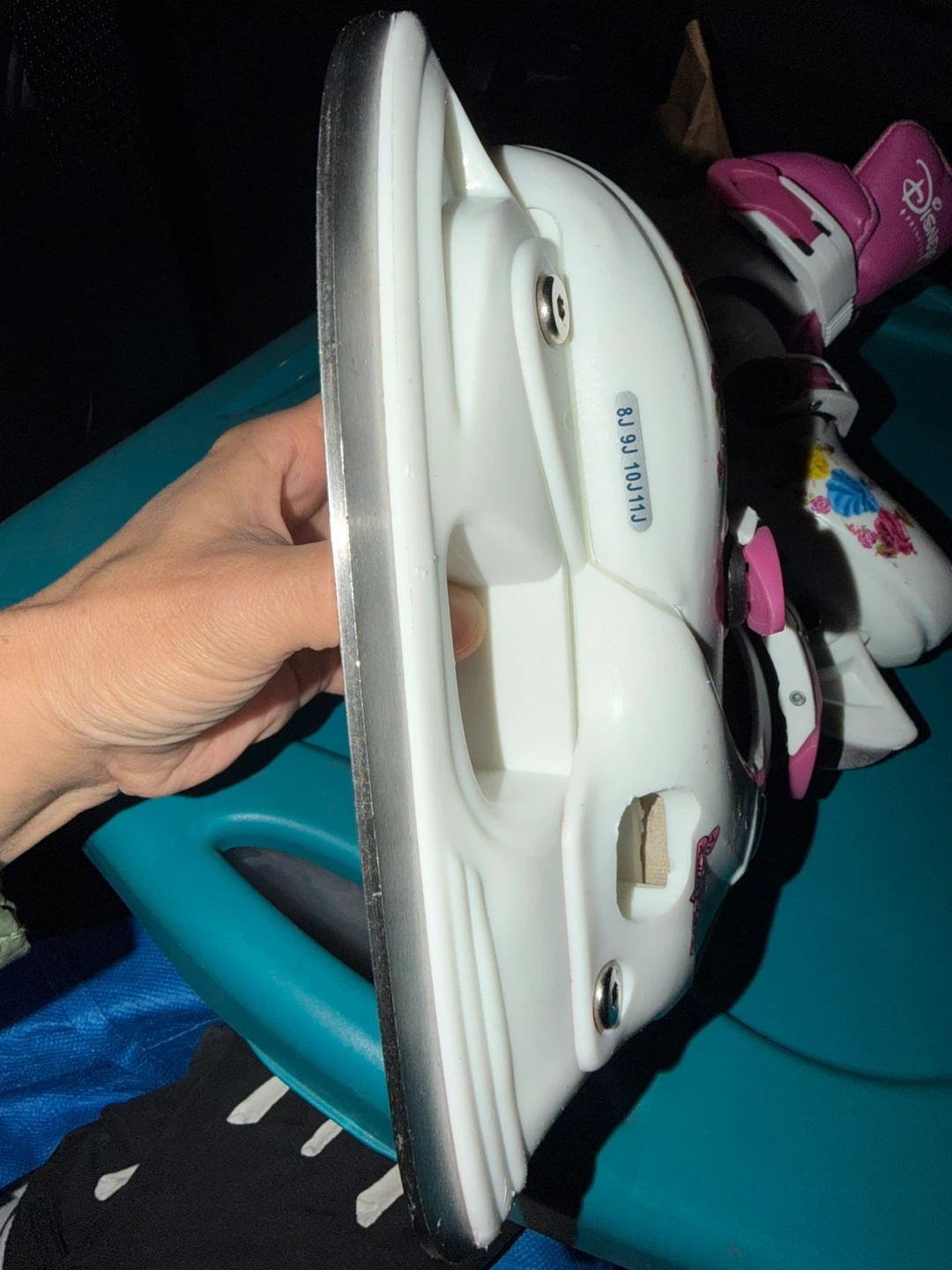 Disney Princess Girls' Adjustable Ice Skates - Size J8-11 - photo 2