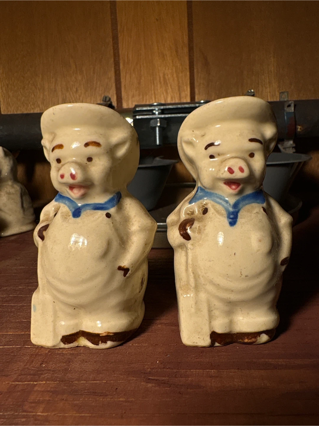 Vintage Pig Salt & Pepper Shakers