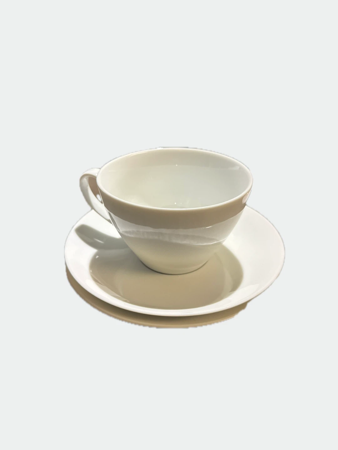 White tea Cup and Saucer Set