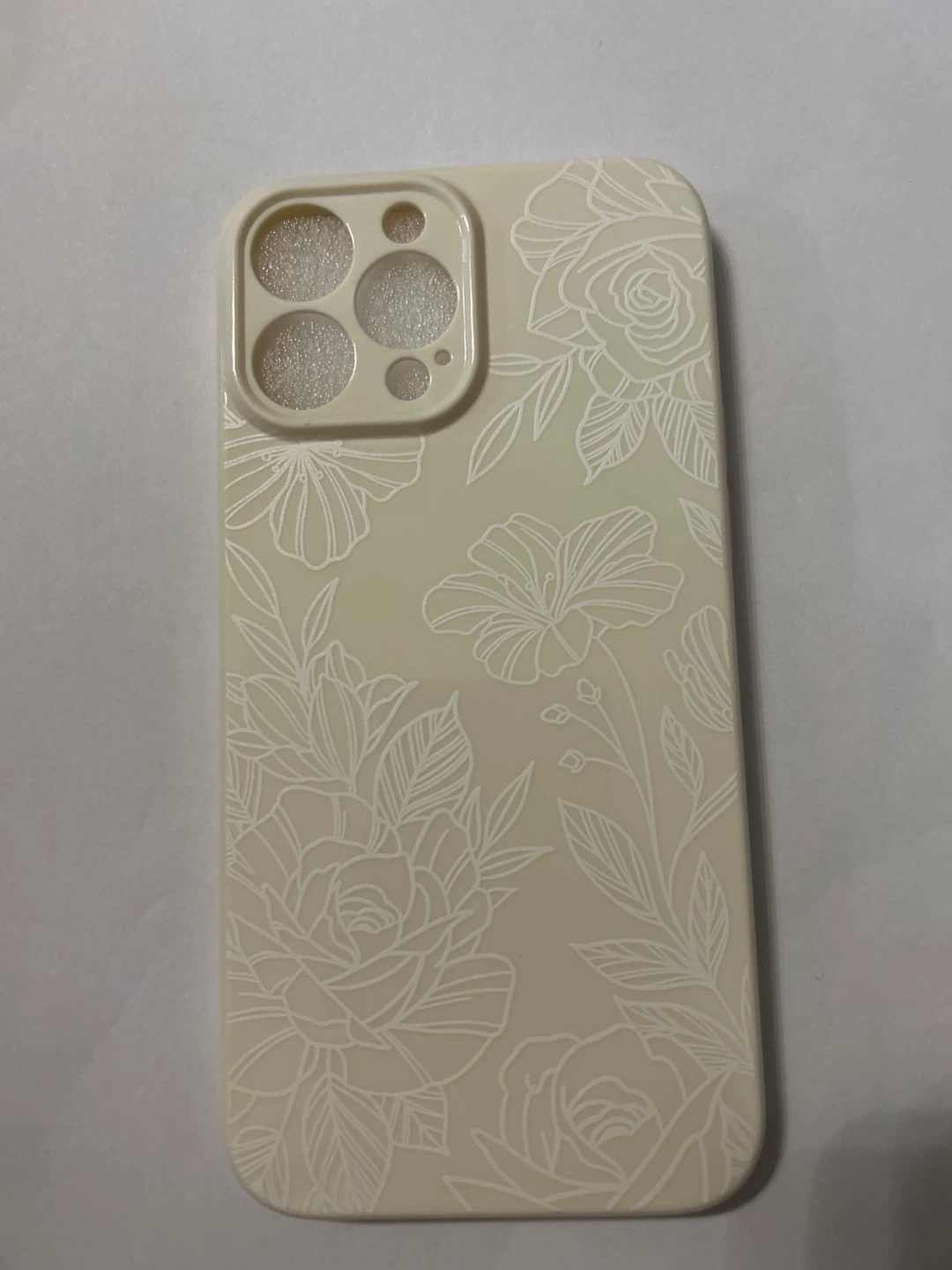New iPhone 13 Pro Max White Floral Case - photo 3