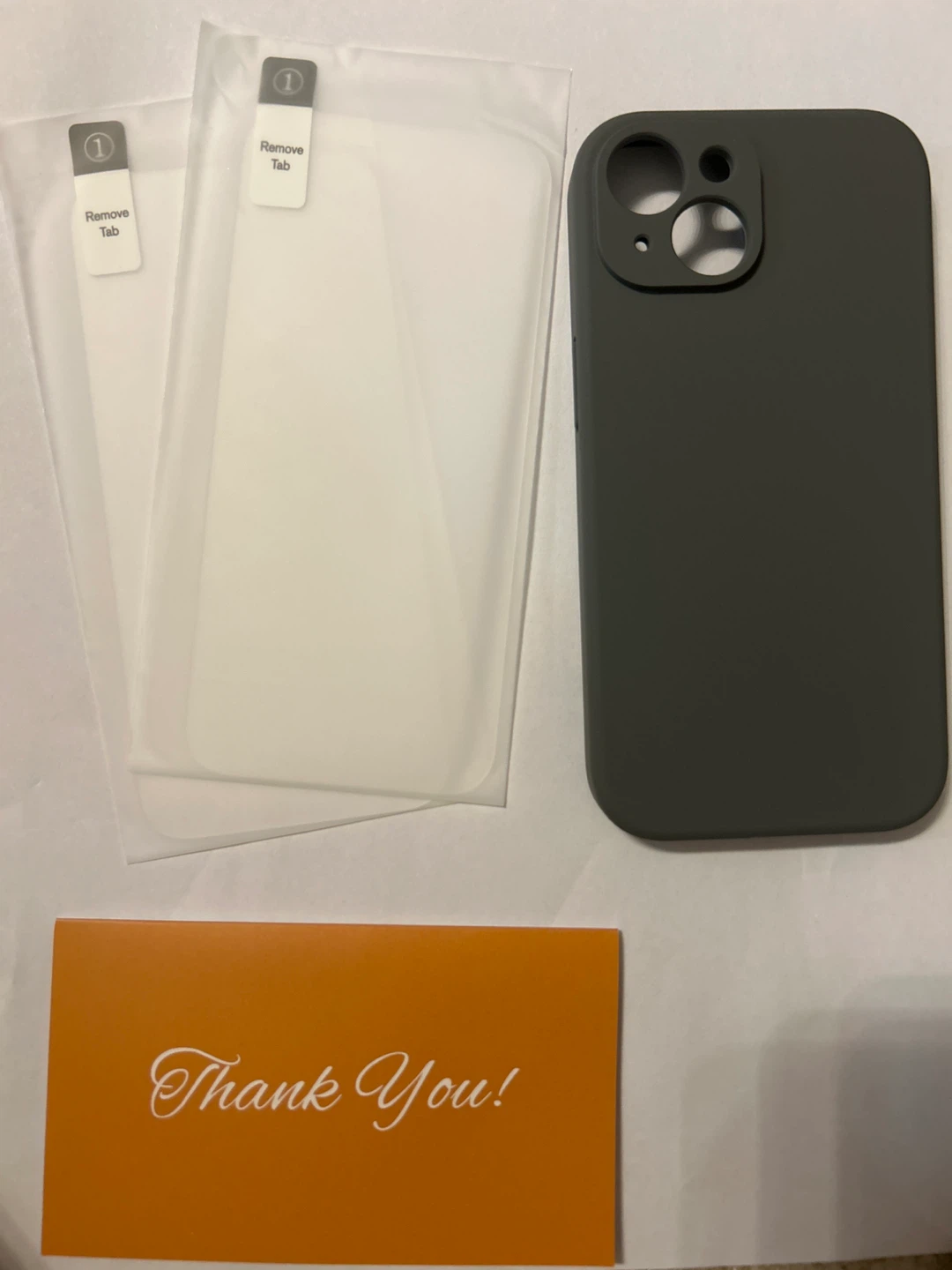 IPhone 15 6.1" (Dark Gray) New SuydanBox Silicone Case