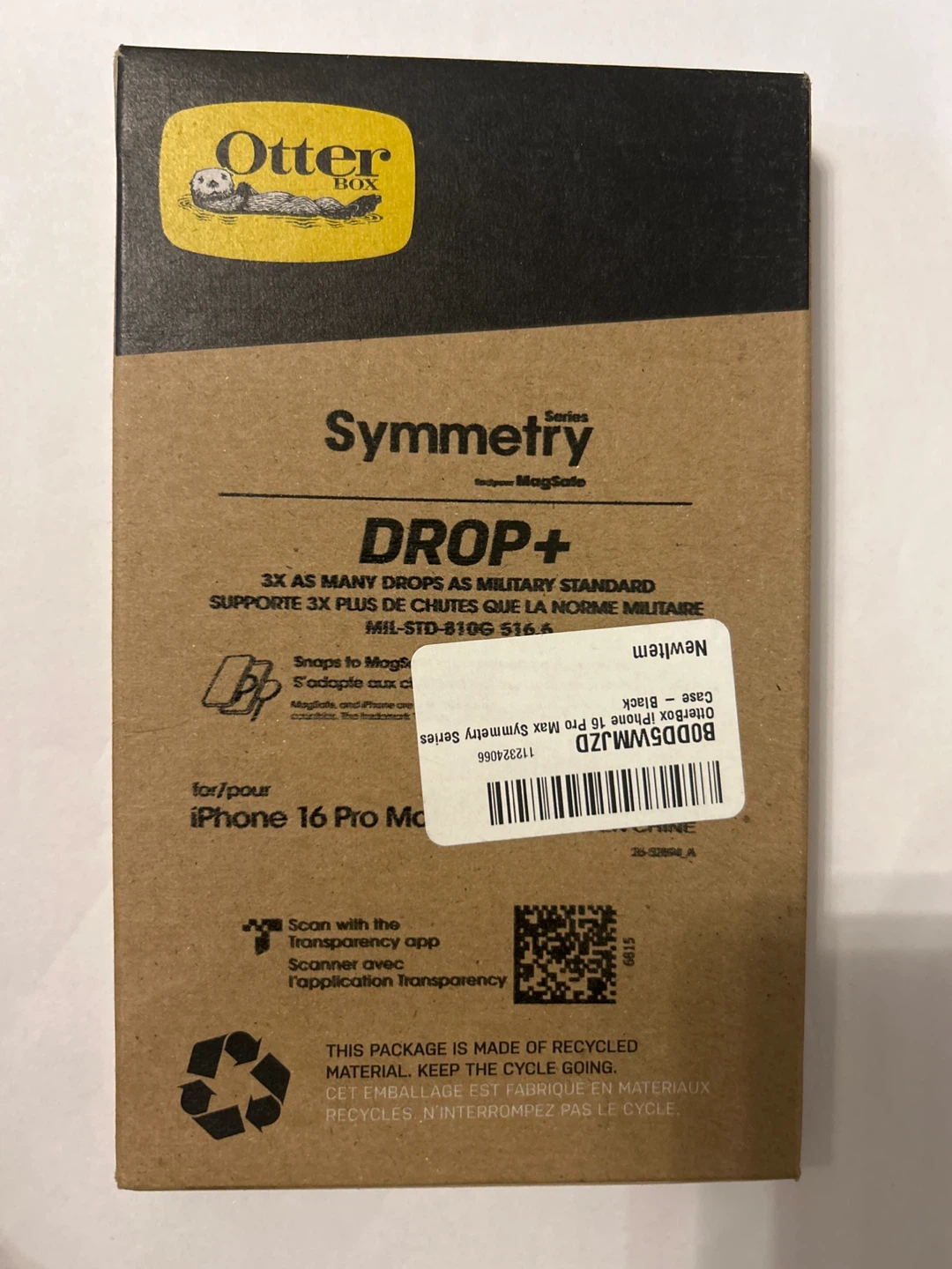 Otterbox Symmetry Series iPhone 16 Pro Max Case - Black - photo 2