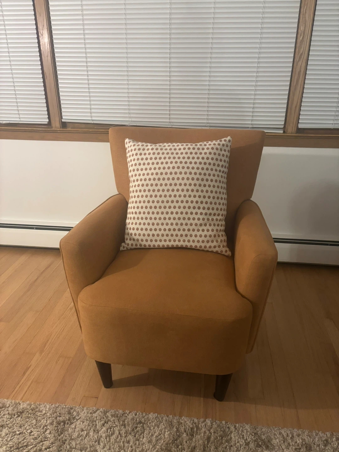 Orange Accent Chair