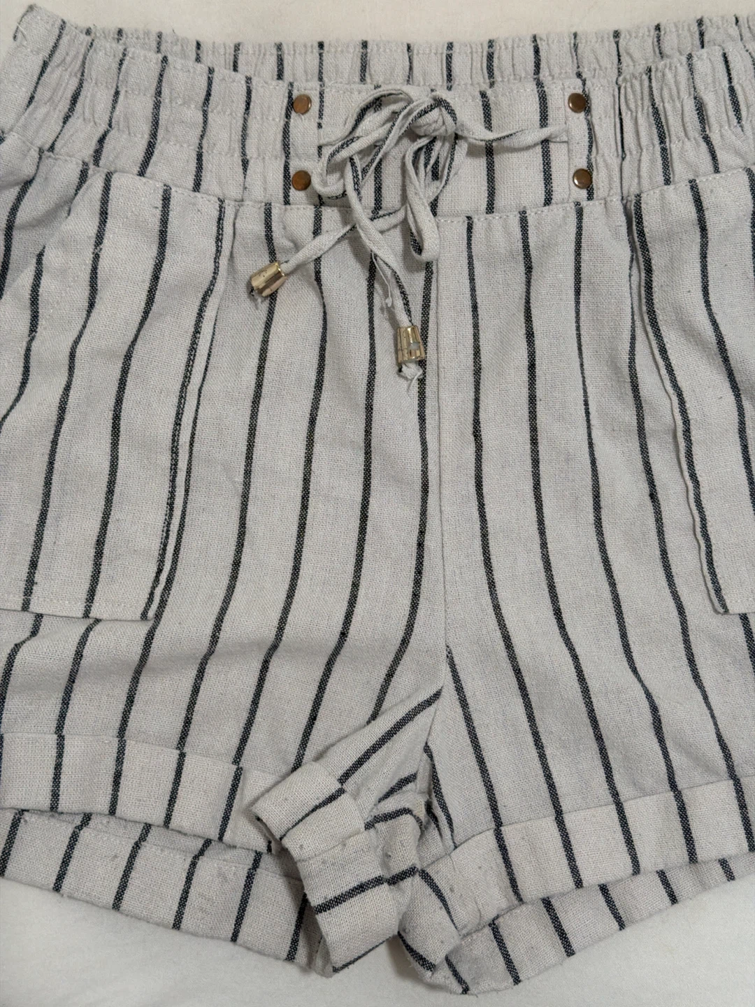 Striped Women's Shorts - photo 2