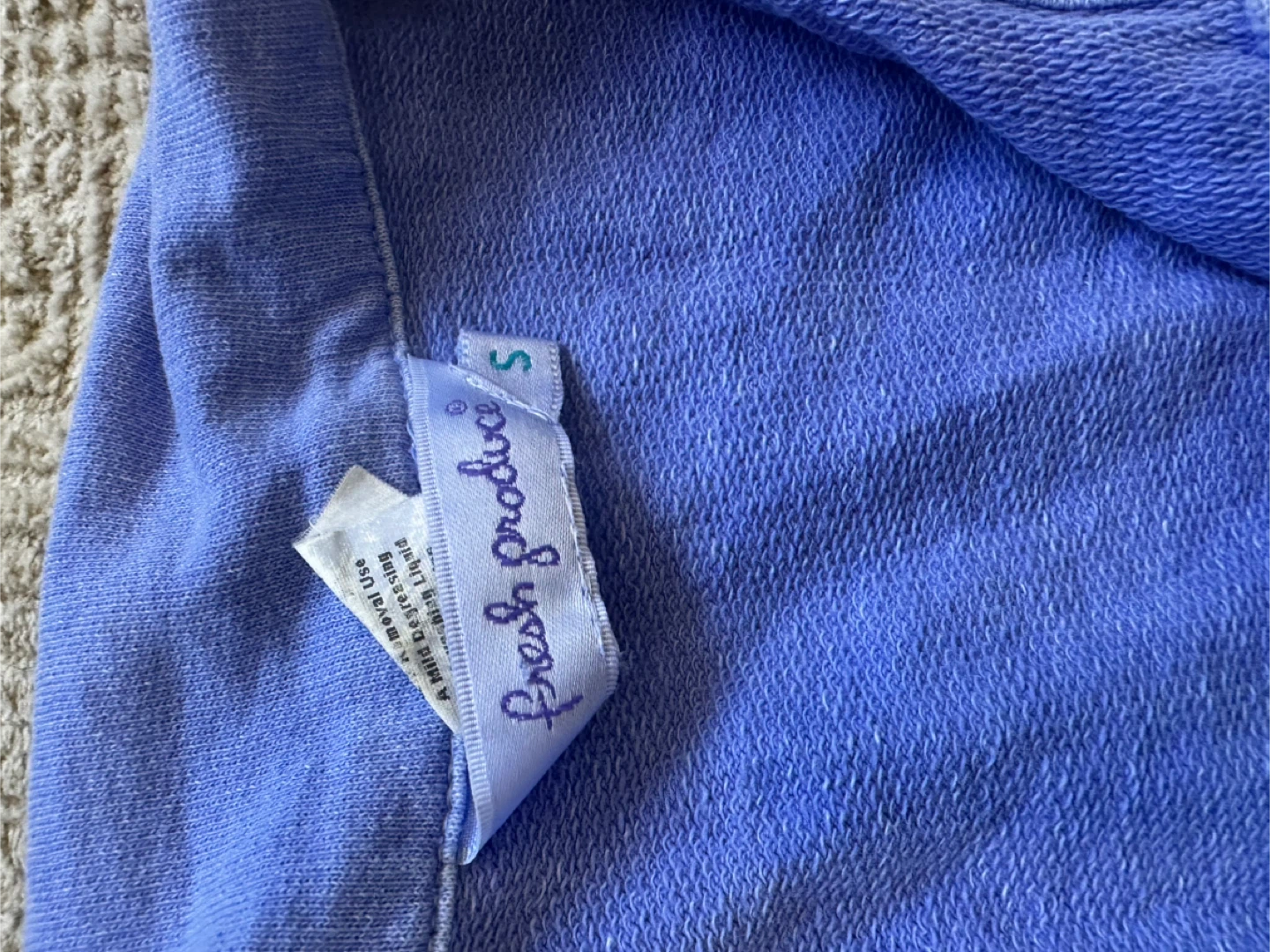 Fresh Produce Blue Button-Up - Size Small - photo 3