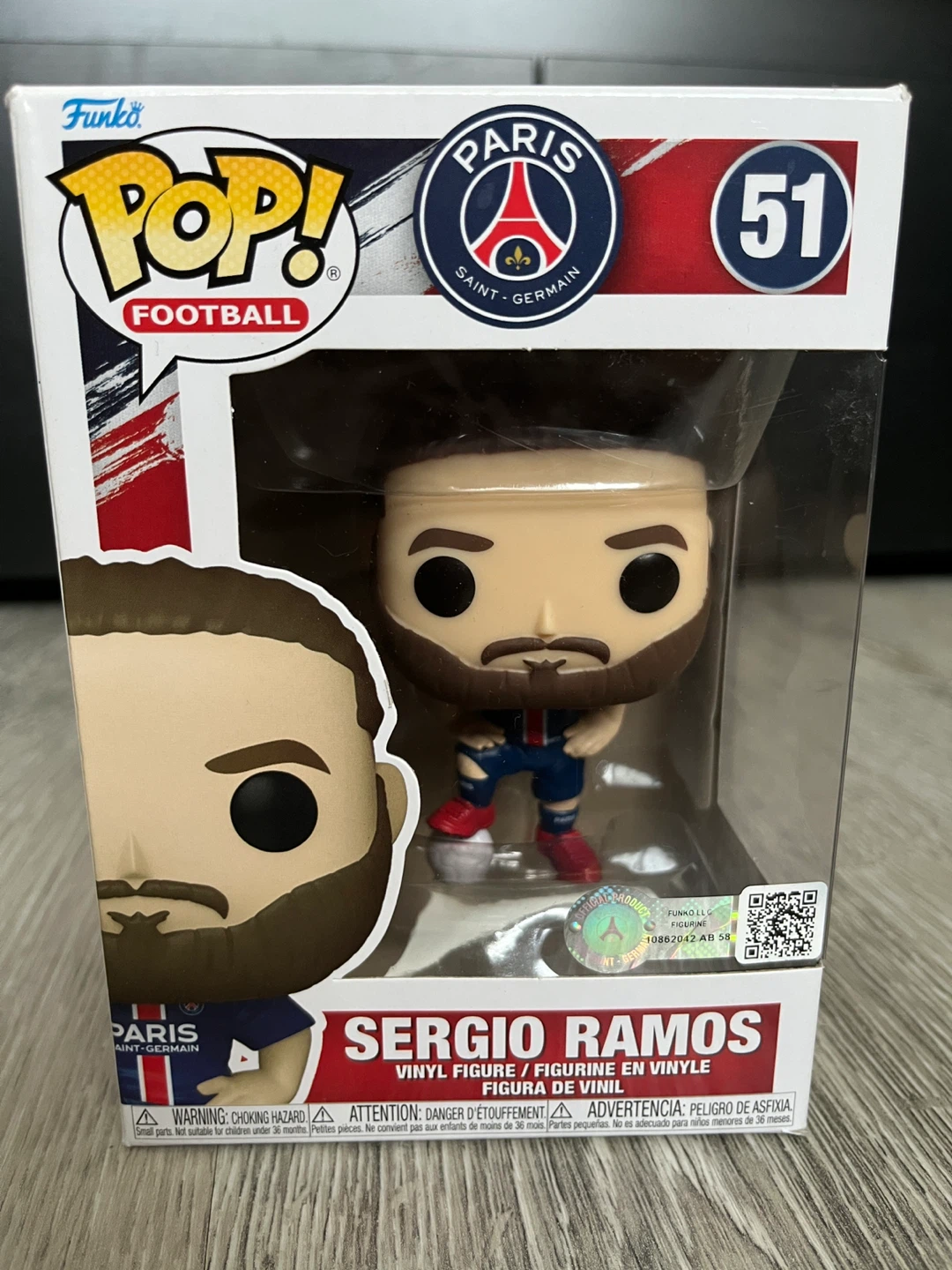 Sergio Ramos #51 PSG Funko Pop!