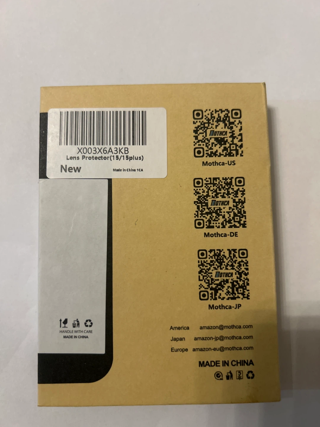 New Mothca iPhone 15/15 Plus Lens Protector - photo 2