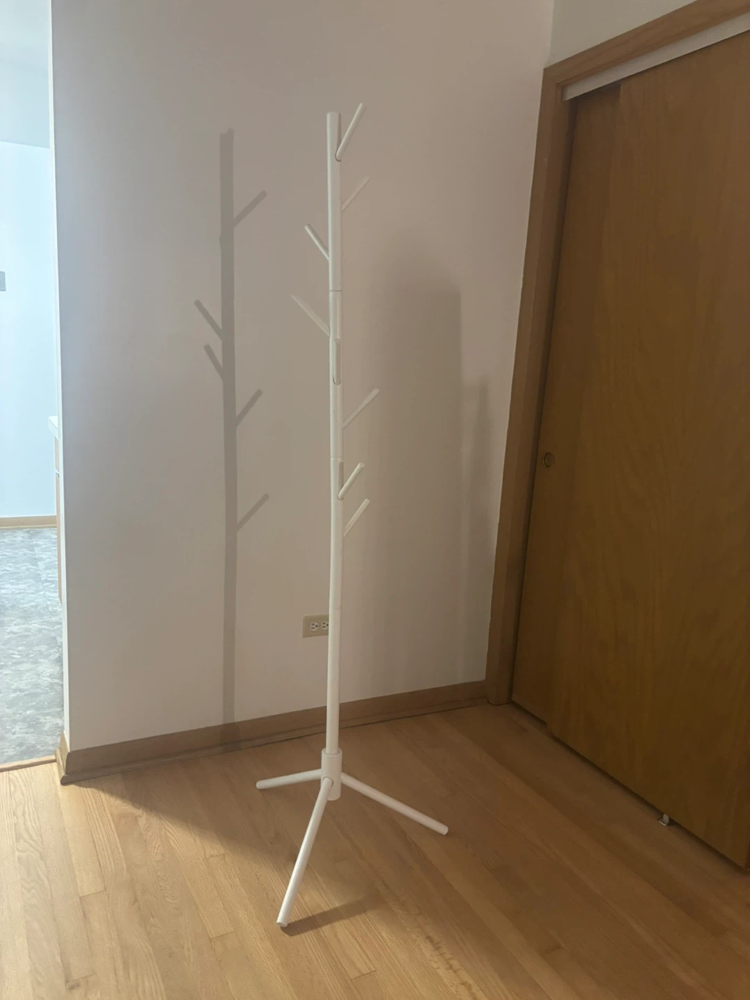 White Coat Rack