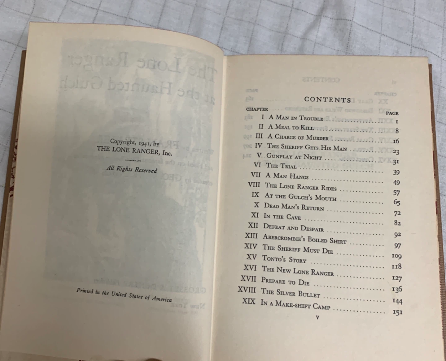 Vintage: The Lone Ranger at the Haunted Gulch Book - photo 2