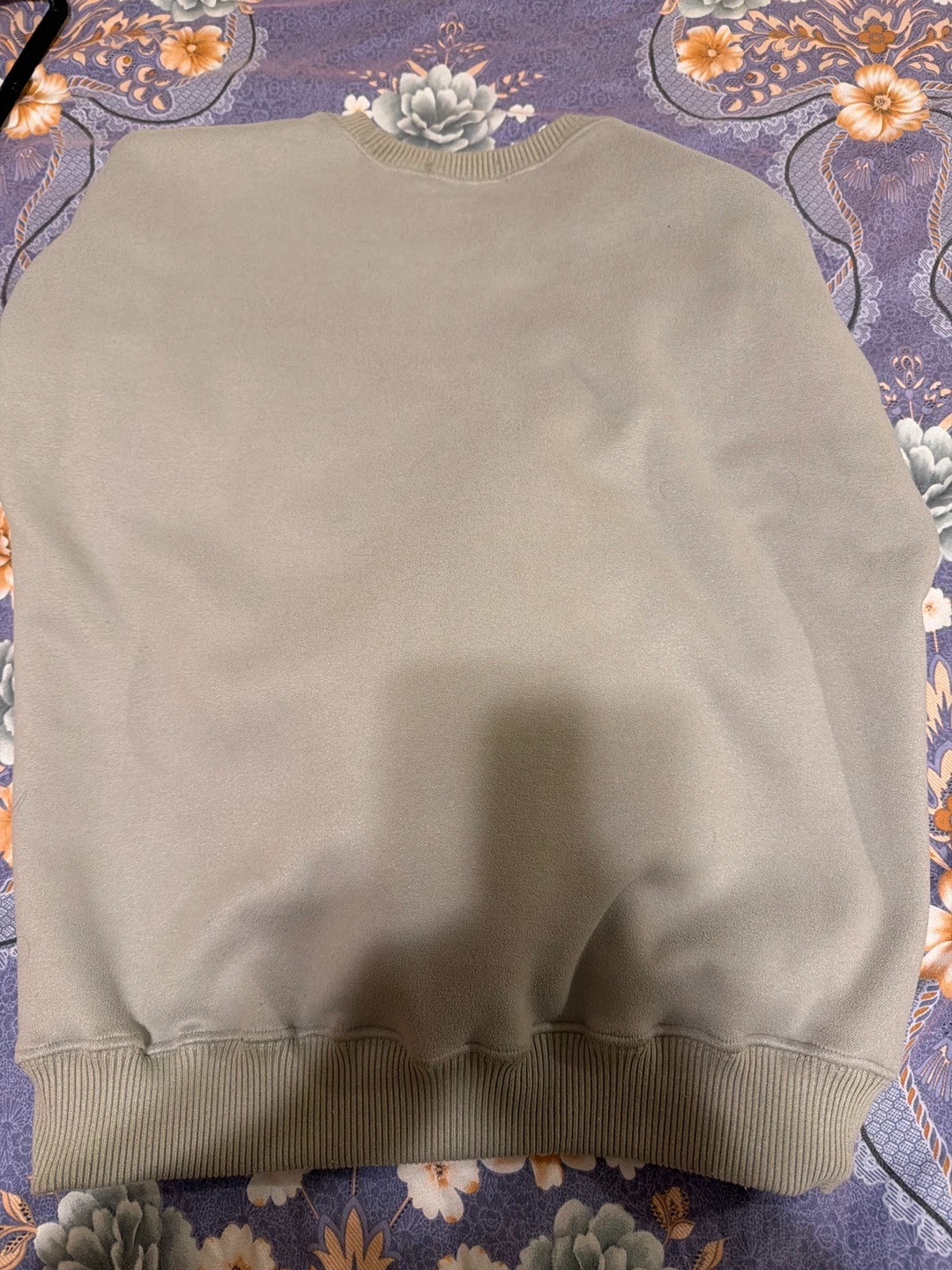 Grey Fleece Lined Sweatshirt - Size M - photo 2