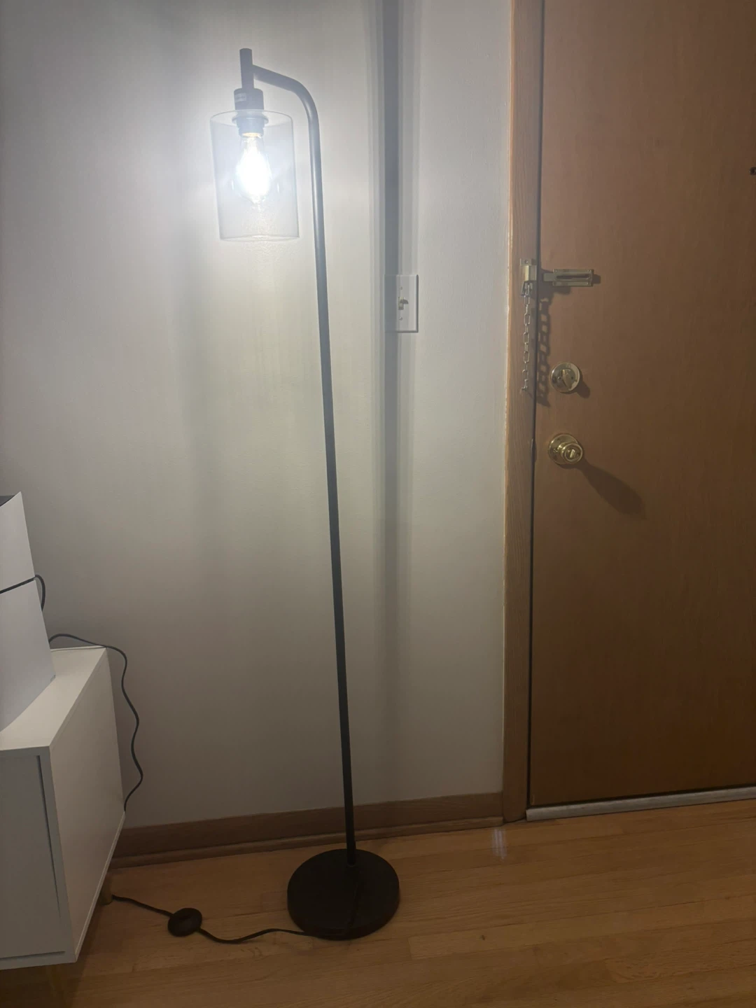 Modern Black Floor Lamp x 2