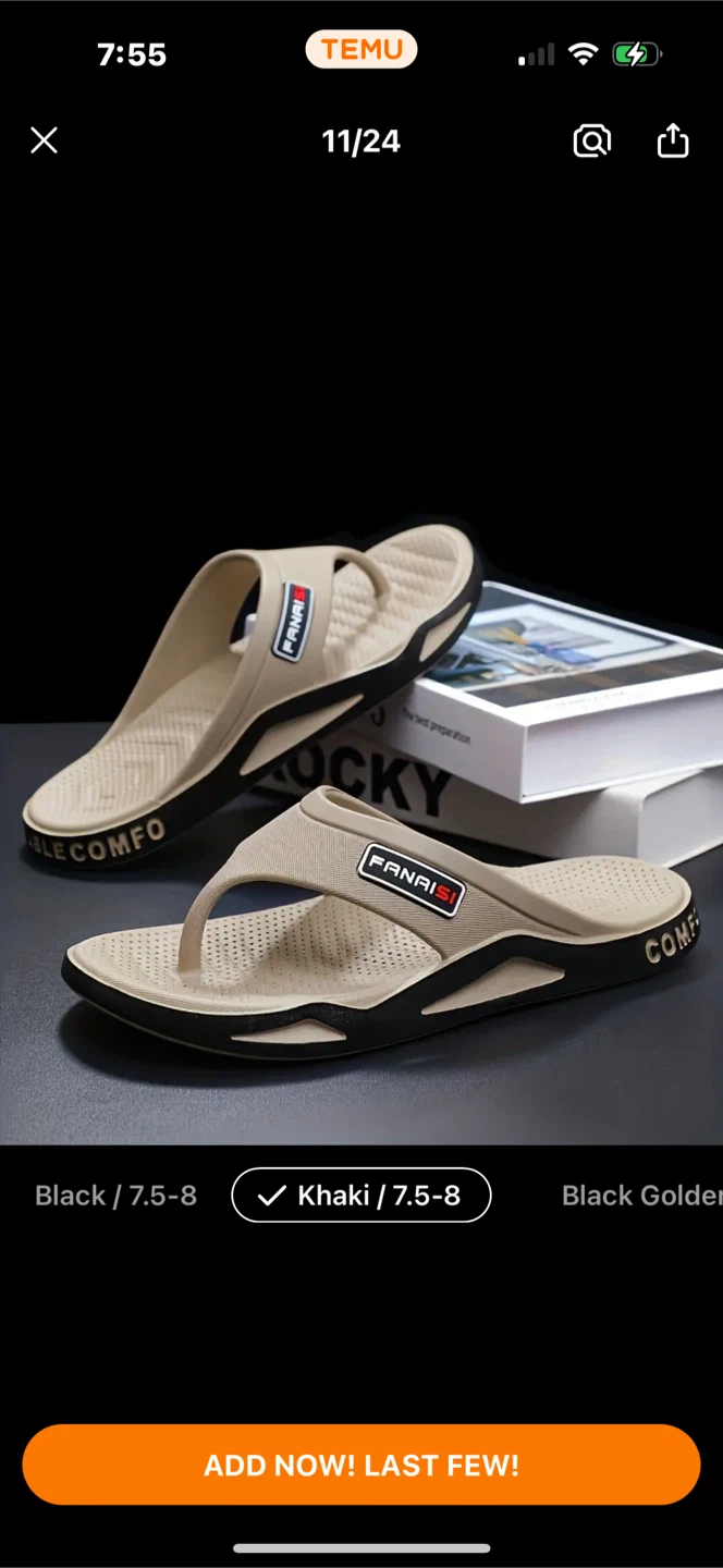 Beige Sneakers - Size 8/sandals