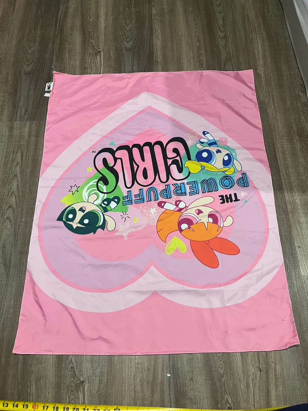 Powerpuff Girls Pink Tapestry 36x41"