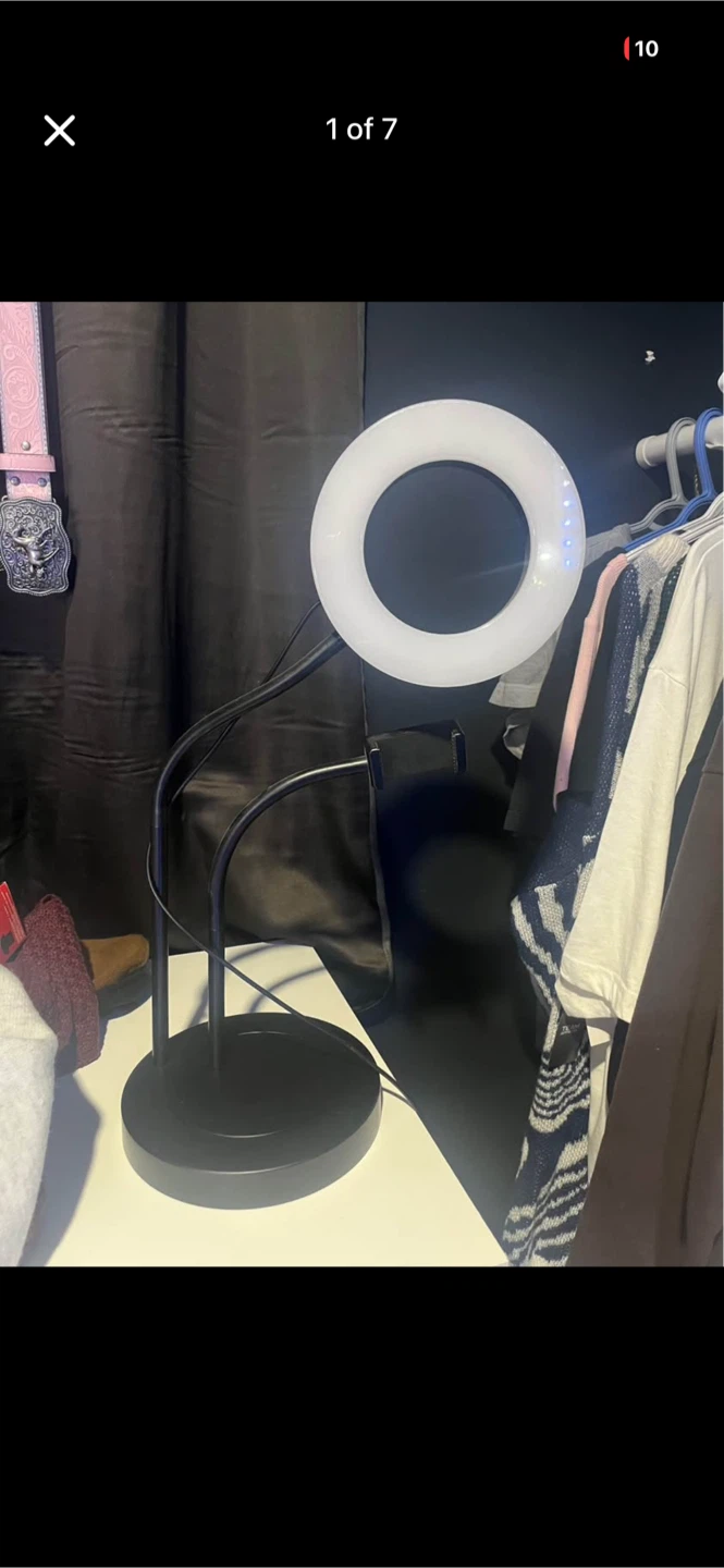 Ring Light with Stand - Great Condition!