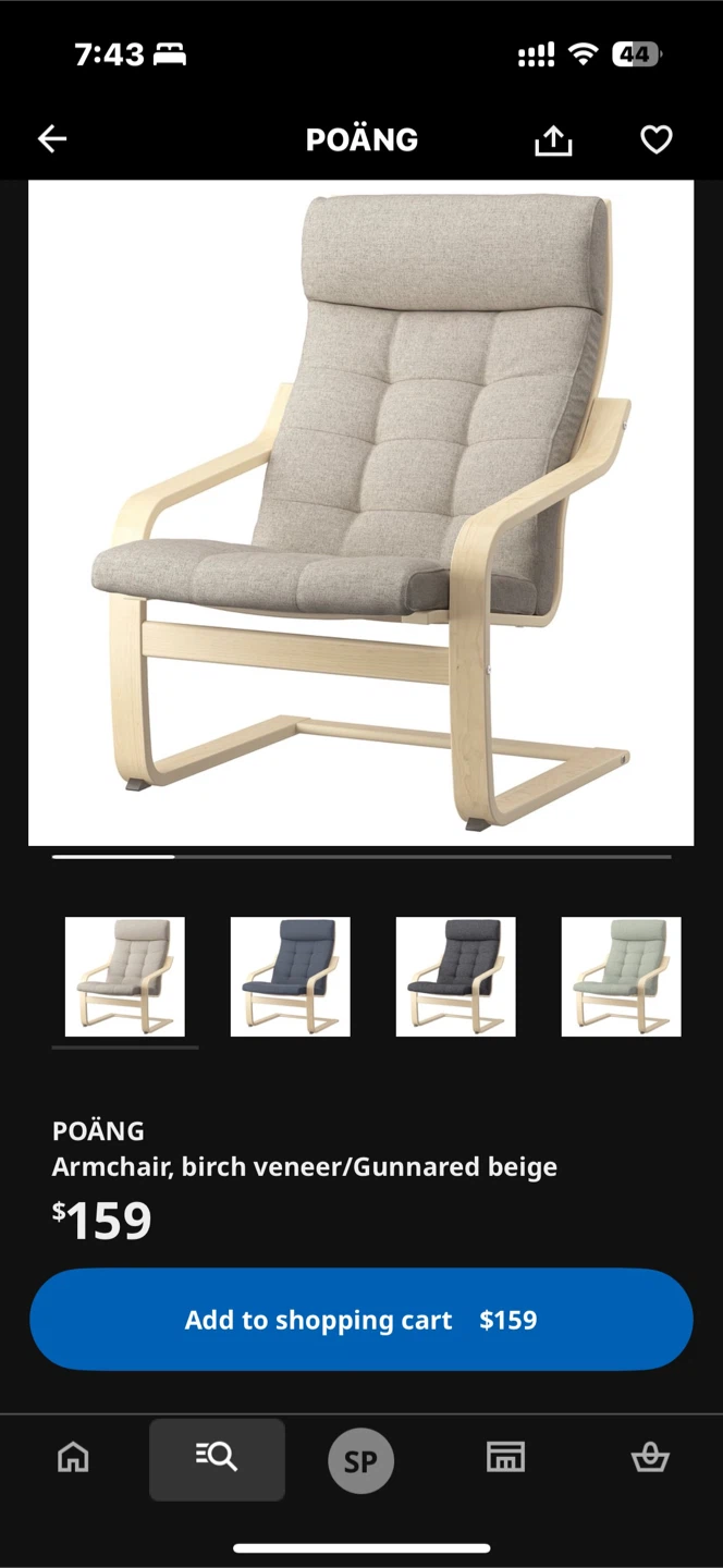 IKEA POÄNG Armchair - photo 3