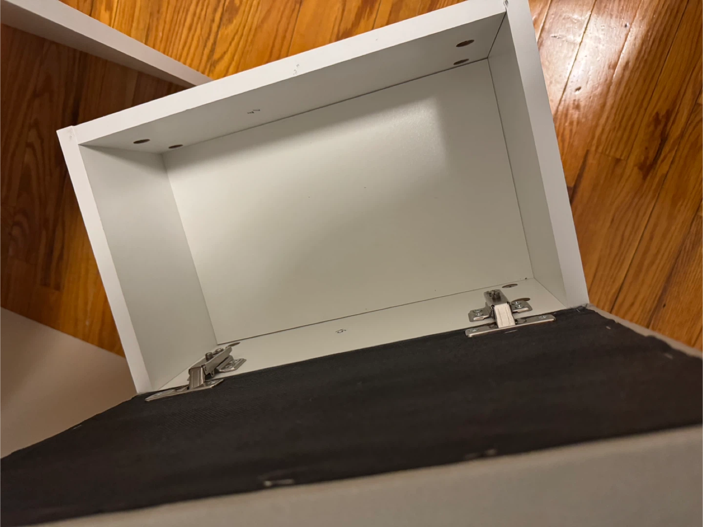 White Vanity Table with Lighted Mirror and Stool - photo 5