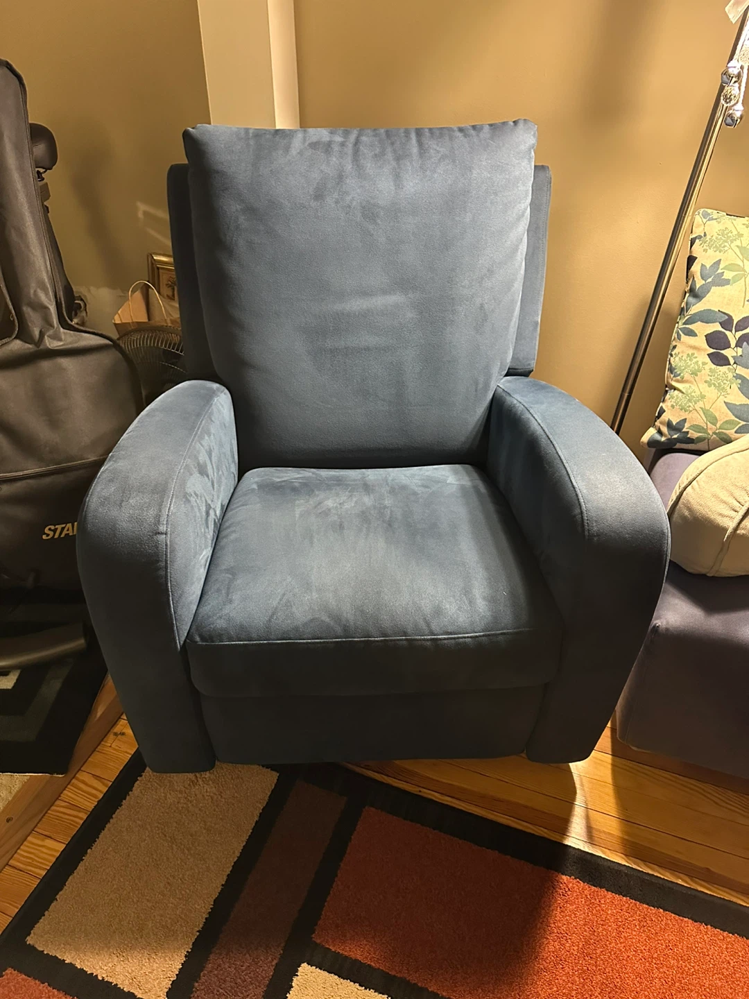 Blue Recliner Chair