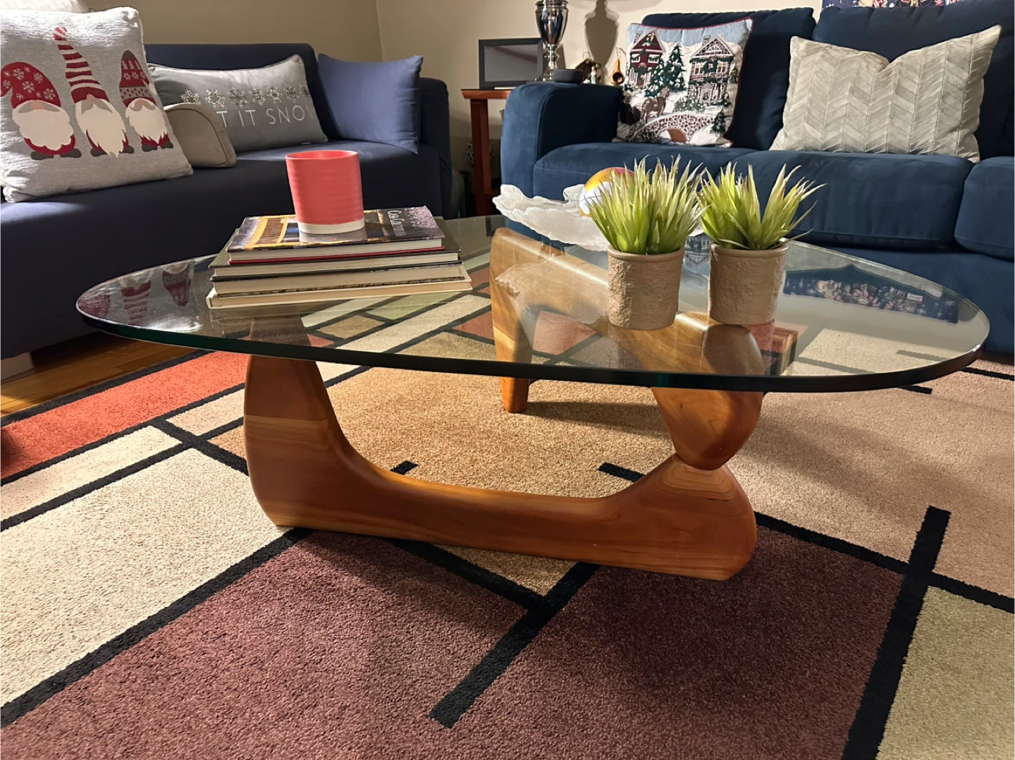 Assorted Used glass Furniture - includes 3 tables - photo 3