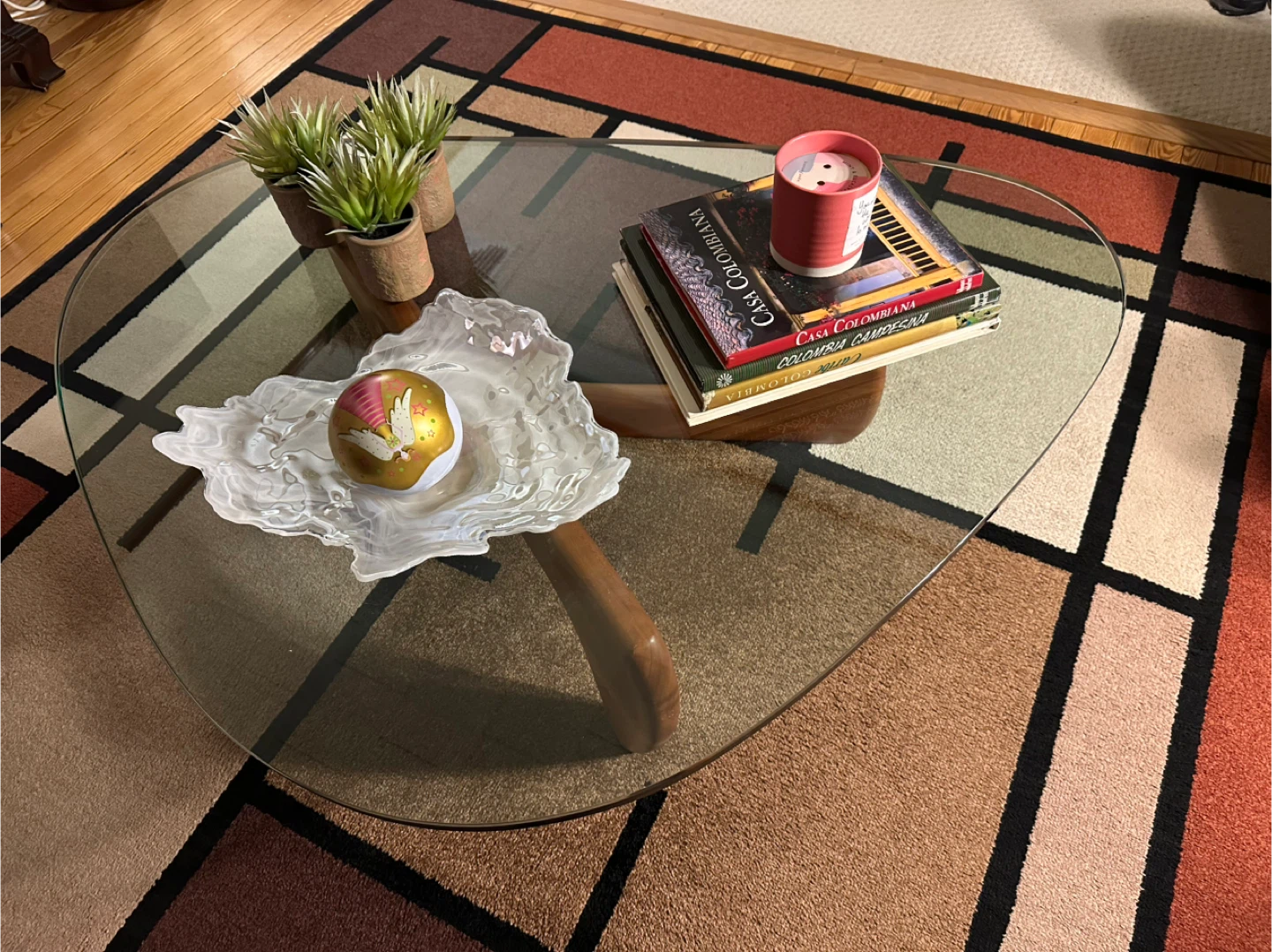 Assorted Used glass Furniture - includes 3 tables - photo 4