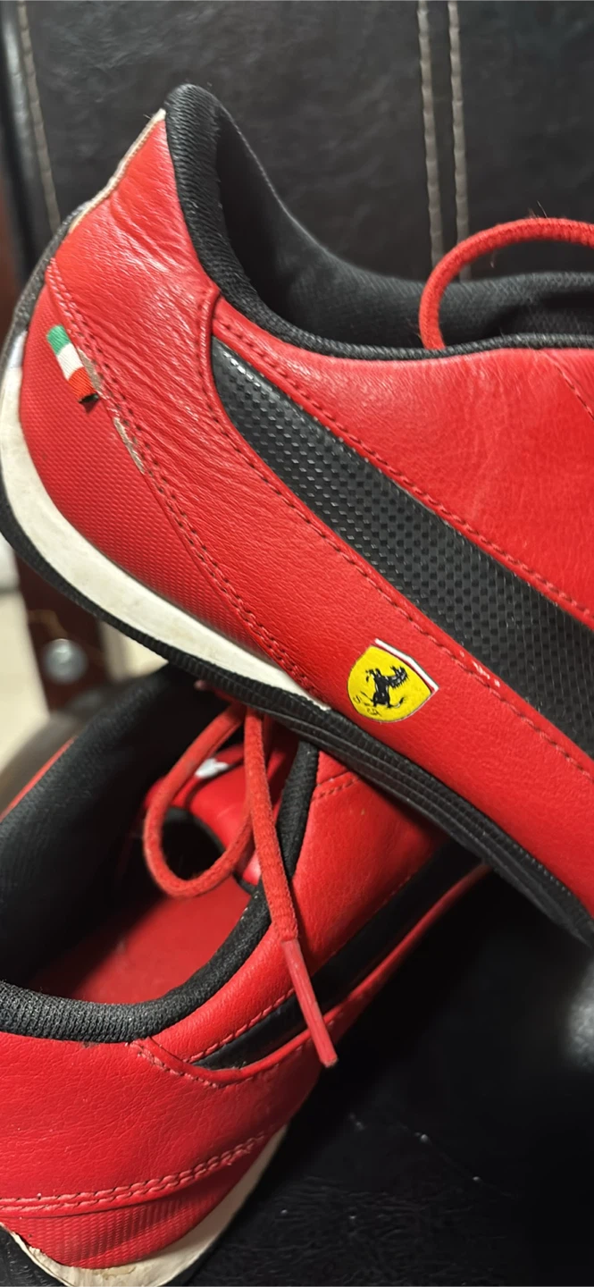 Puma Ferrari Race Red Sneakers - photo 2