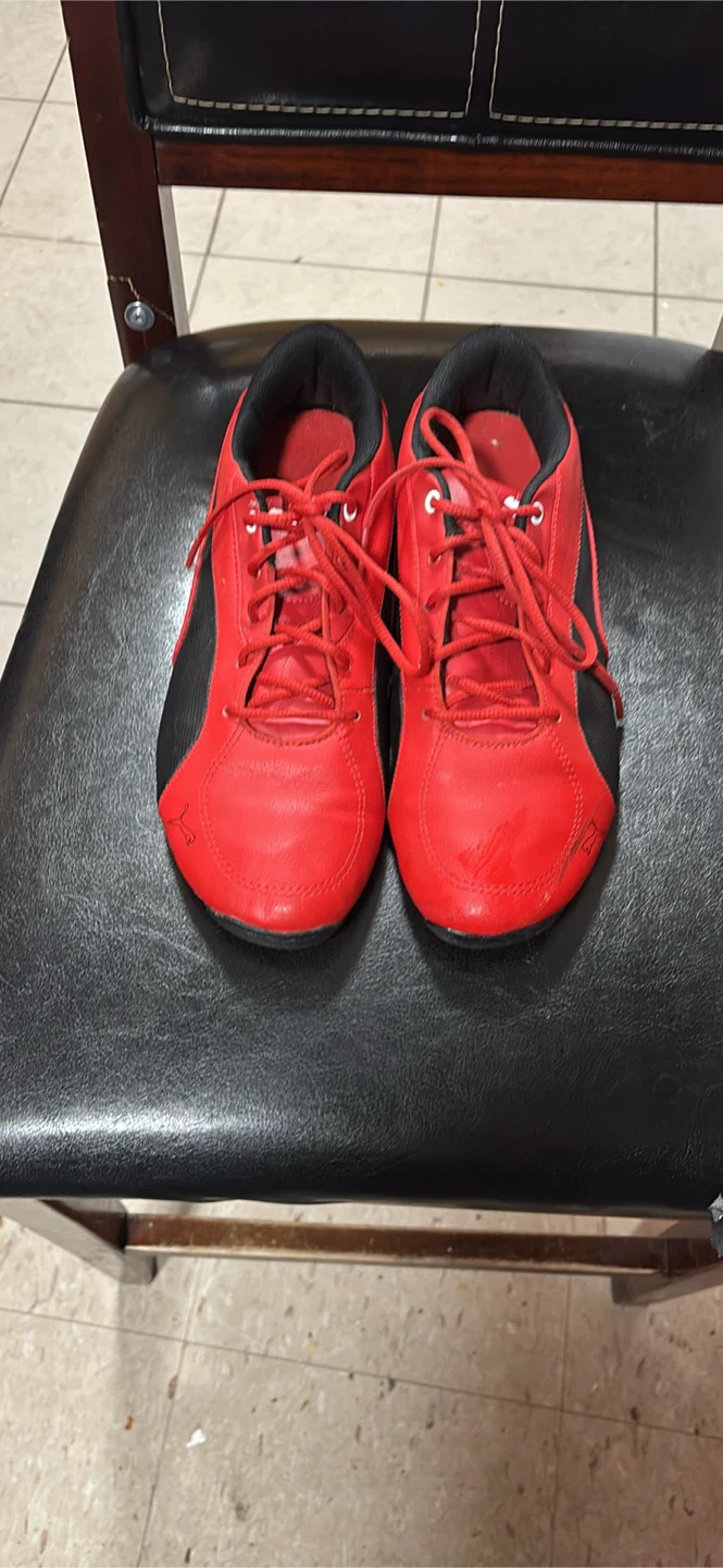 Puma Ferrari Race Red Sneakers - photo 4