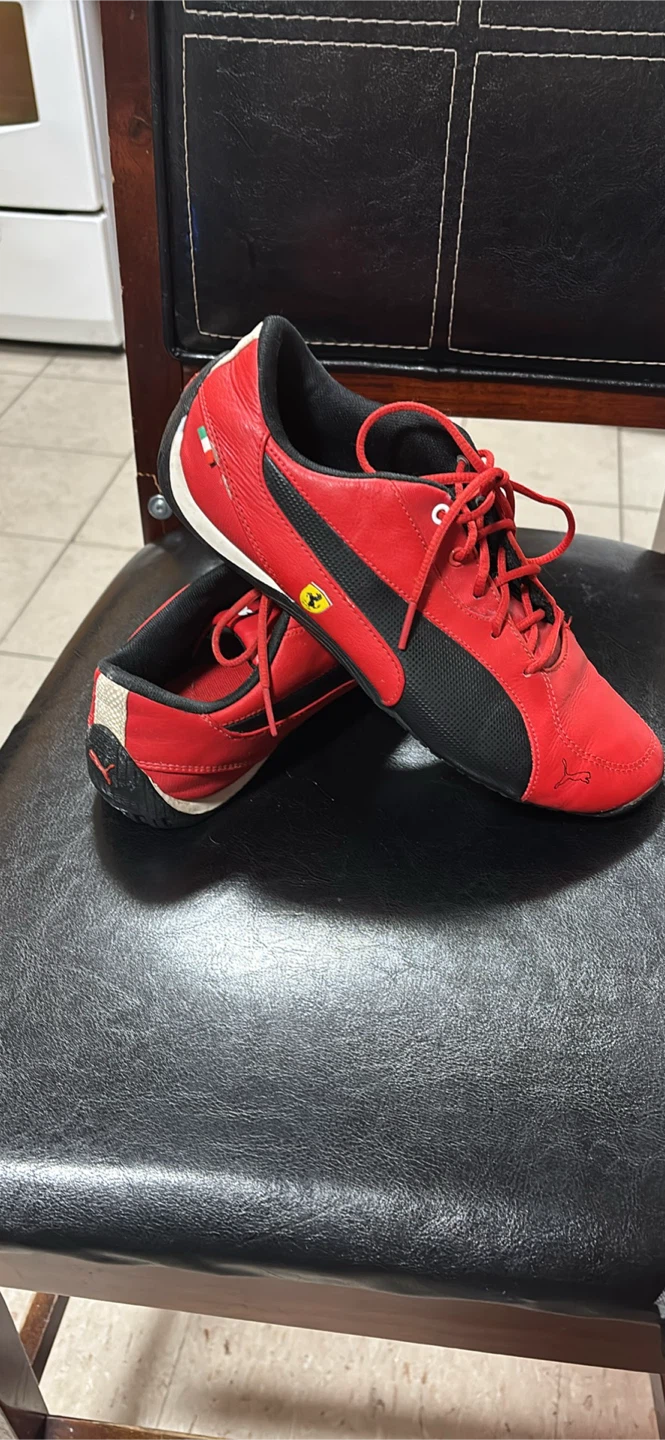 Puma Ferrari Race Red Sneakers - photo 3