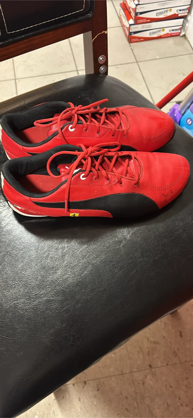 Puma Ferrari Race Red Sneakers - photo 5