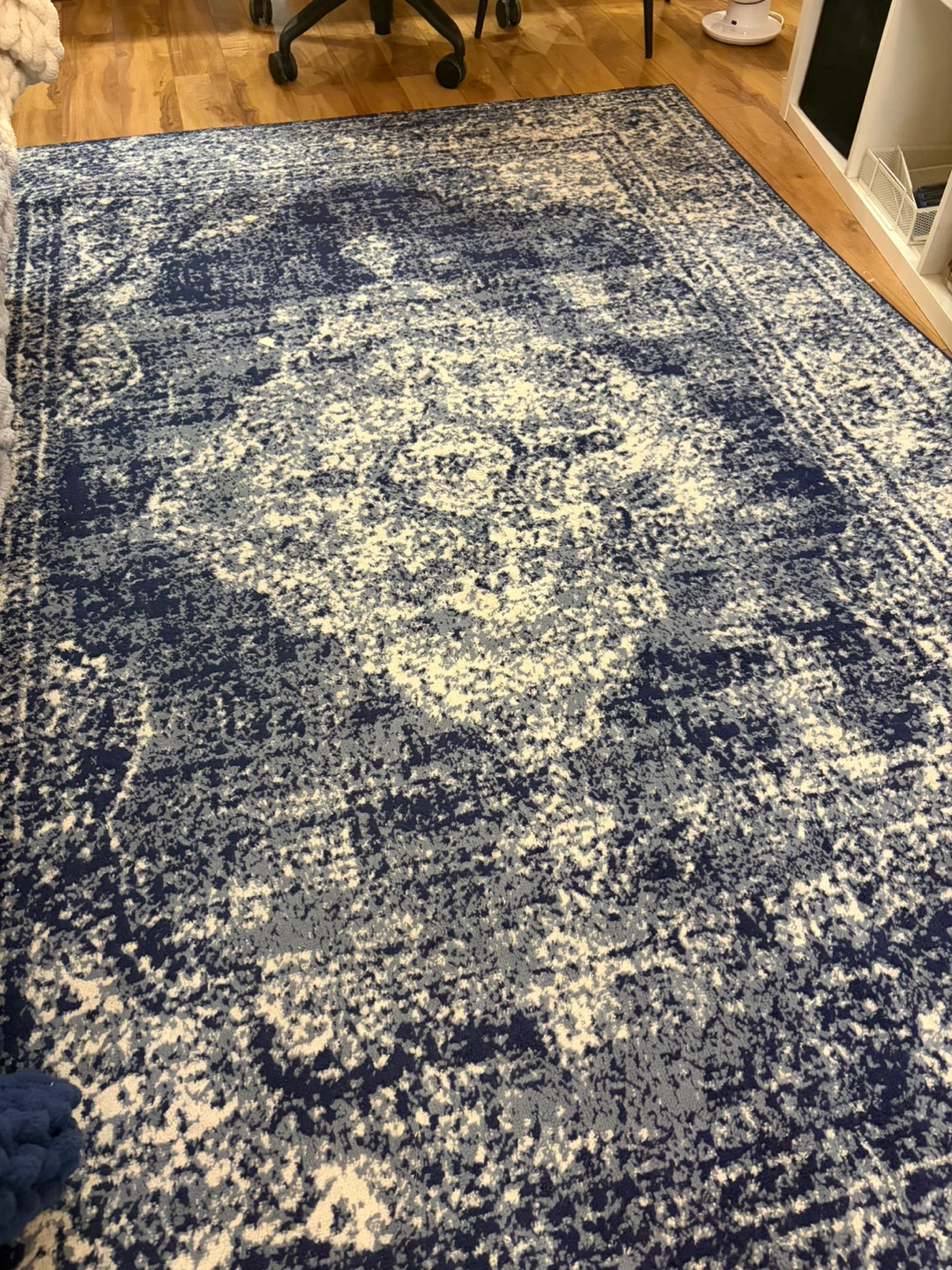 A2Z Rug Santorini Navy Blue Medallion Area Carpet (5'3"x7'7") - photo 2