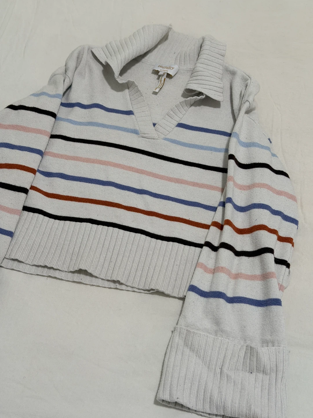 Laundry by Shelli Segal Striped Sweater - Size M
