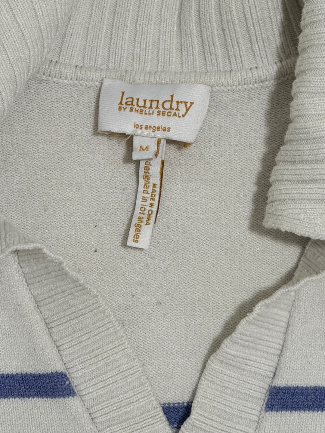 Laundry by Shelli Segal Striped Sweater - Size M - photo 3