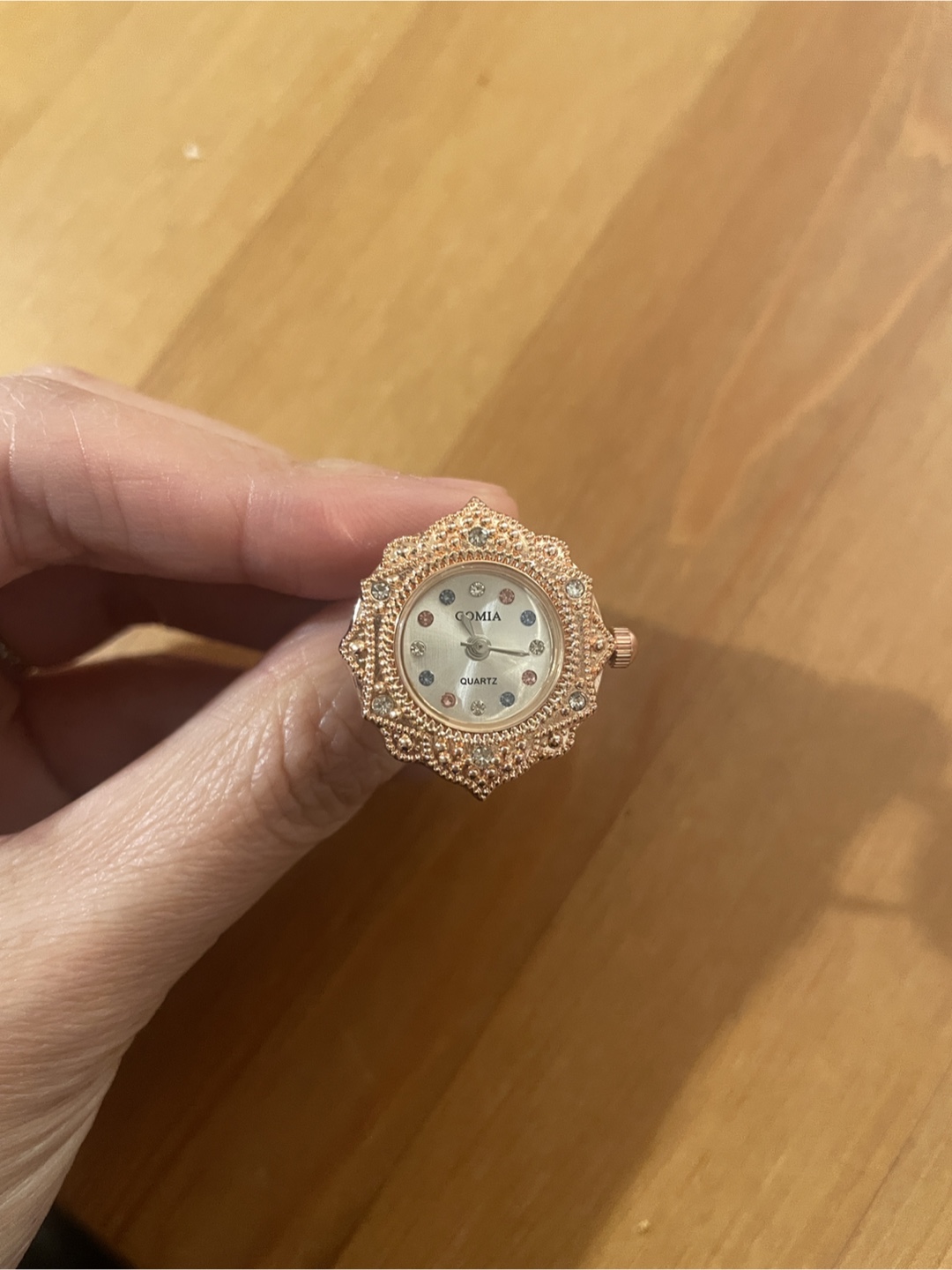 Ring Watch - Rose Gold