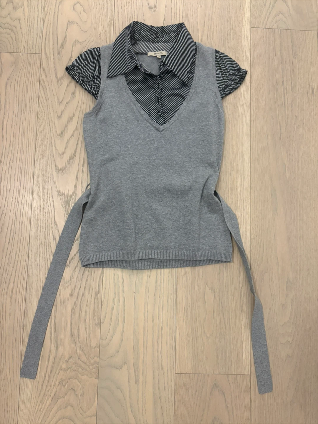 RW&CO. Grey Sweater Vest  - Size S
