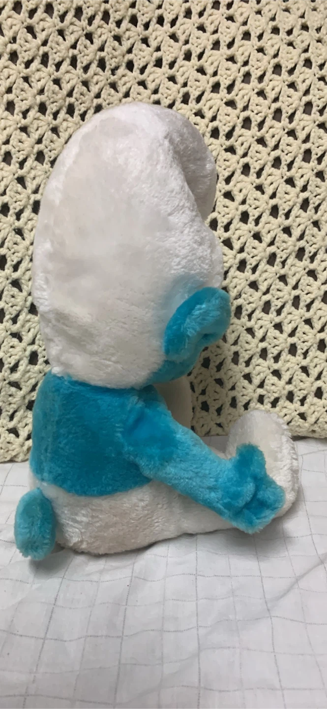 Vintage Smurf Plush Toy - photo 2