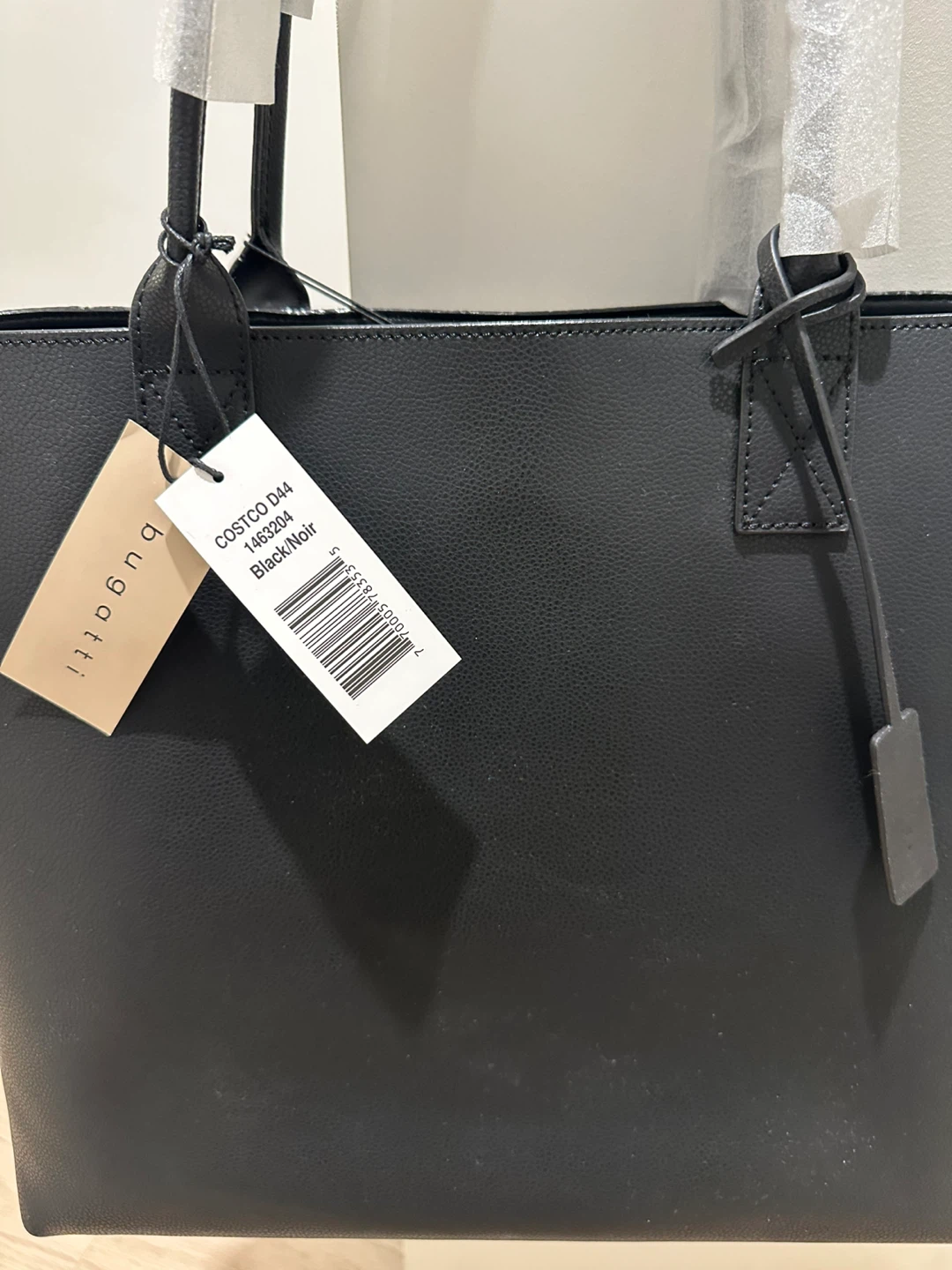 Bugatti Leather Black Tote Bag - Brand New - photo 5