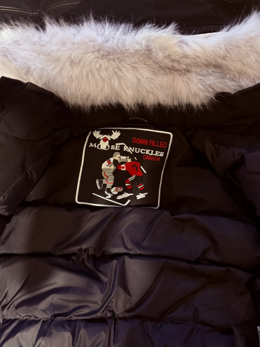 Moose Knuckles Down Filled Bomber Jacket - photo 2