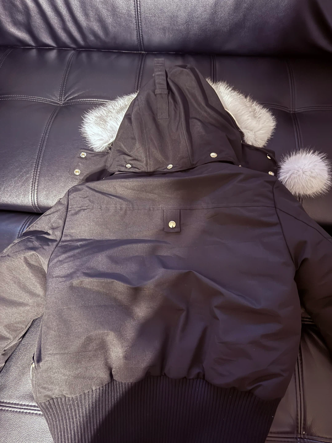 Moose Knuckles Down Filled Bomber Jacket - photo 5