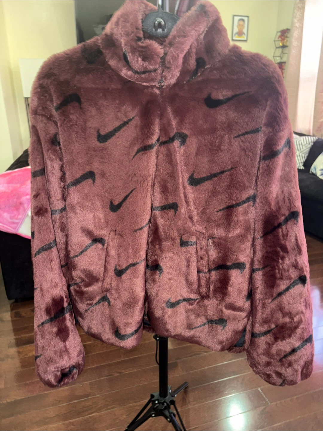 Nike Faux Fur Jacket