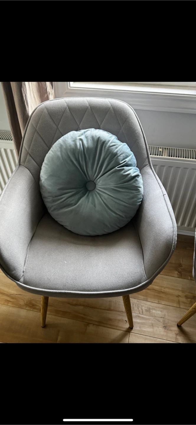 Grey Accent Chair