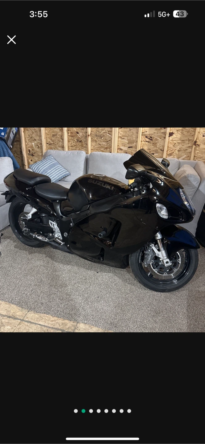 Suzuki Hayabusa Motorcycle - Black